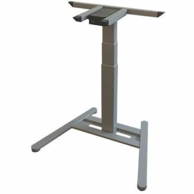 Desk Base HDL - Hauteur réglable - Assemblage requis 24.5"H - 50"H SILVER