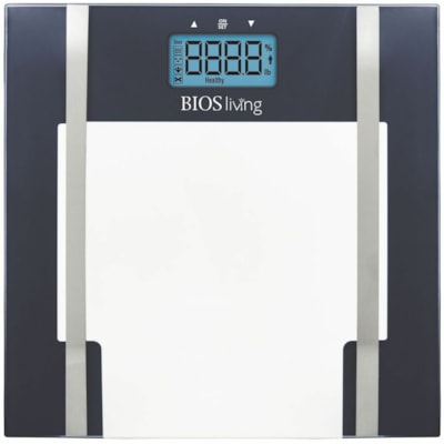 BIOS Medical Glass Lithium Body Fat Scale - 330 lb (149685.48 g) / 330.69 lb (150000 g) Maximum Weight Capacity 5 YR WARRANTY 