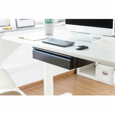 Heartwood Metal Storage Drawer - 11 lb (4989.52 g) Load Capacity - Glide, Storage Area - Steel, Metal - Black COMPATABLE W/ SELECT CALYPSO BLACK