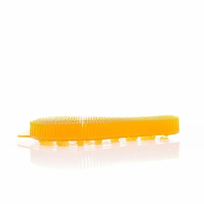 Globe Aquös Heavy-Duty Anti-Splash Urinal Screens - 7.25"L X 1"W X 7.9"H /Orange Mango - Lasts upto 60 Days - Anti-splash, Deodorizer - 12 / Case - Orange ANTI SPLASH LAST 60 DAYS