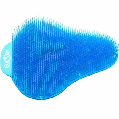Globe Aquös Heavy-Duty Anti-Splash Urinal Screens - 7.25"L X 1"W X 7.9"H / Blue Fresh - Lasts upto 60 Days - Anti-splash, Deodorizer - 12 / Case - Blue ANTI SPLASH LAST 60 DAYS