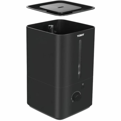 Ecohouzng Humidifier - Ultrasonic, Cool Mist - 4 L Tank - 150 Sq. ft. (13935456 mm²) - Black  Humidifier 