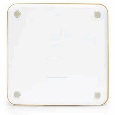 Pèse-Personne Numérique - 396 lb (179622,58 g) / 396,83 lb (180000 g) Mesure du poids maximale - Or métal 5 YR WARRANTY  METALLIC TEMPERED GLASS SURFACE