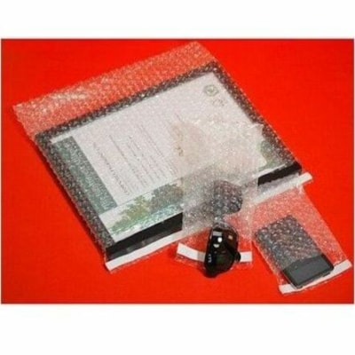 Crownhill - Pochette à bulles BUBPCH4X7.5 - longueur de 7,50 po (190,50 mm) x largeur de 4 po (101,60 mm) - clair - Plastique - 250 / emballage SELF SEAL  CROWNHILL 