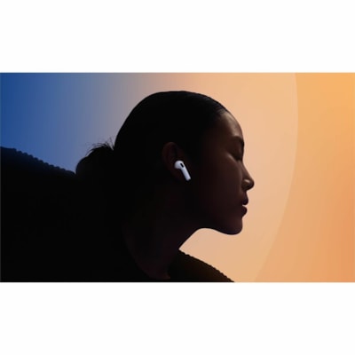Apple AirPods 4 Earset - Siri - Stereo - True Wireless - Bluetooth - Earbud - Binaural - In-ear  WRLS 