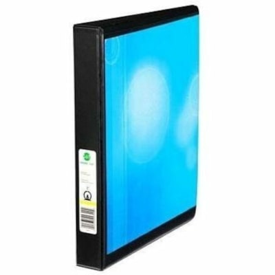 Grand & Toy 1''Customizer Presentation Binder, Round-Ring, Black, Letter-Size(8 1/2'' x 11") - 1" (25.40 mm) Binder Capacity - Letter - 8 1/2" (215.90 mm) x 11" (279.40 mm) Sheet Size - 225 Sheet Capacity - 1" (25.40 mm) Ring(s) - Fastener(s): Round Ring - Pocket(s): 4, Inside Front & Back - Polypro  