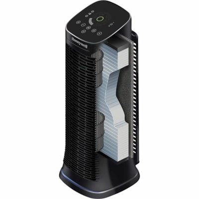 Honeywell - Purificfateur d'air AirGenius4 HFD310C - 250 Pi carré (23225760 mm²) - Noir NOIR  161 CADR 250 PIEDS CARRÉS