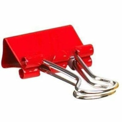 Grand & Toy Binder Clip - Micro - 0.50" (12.70 mm) Width - 0.3" (6.35 mm) Size Capacity - for Document, Paper, Binder - Reusable - Assorted - Metal - 100 / Pack ASST COLOURS CAPACITY: 1/4" REPLACED 99818