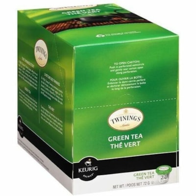 Twinings Green Tea K-Cup Pods Green Tea, Regular K-Cup - 24 / Box Green Tea, Regular K-Cup - Green Tea, Regular - 24 / Box  
