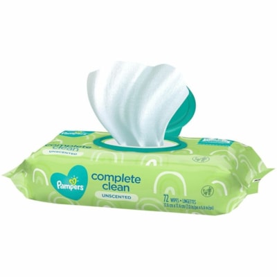 Complete Clean Cleaning Wipe - White - 72 / Pack PER PACK 