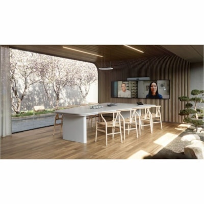Cisco Wired Microphone for Meeting Room, Boardroom, Training Room, Voice, Camera, Video Conferencing - Arctic White - 120 Hz to 20 kHz - Directional - Ceiling Mount, Boundary, Hanging - RJ-45 Arctic White - SPARE 