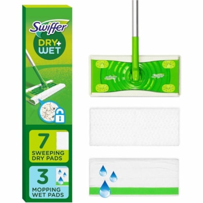 Trousse de départ pour vadrouille Swiffer - 1 ensemble SUSPENSION OUVERTE 