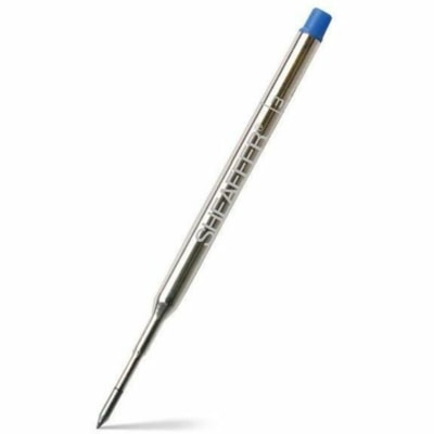 SHEAFFER Ballpoint Refill "K" Style - Blue Medium - Blister Card - Medium Point - Blue Ink Blister Pack BLUE MEDIUM POINT 