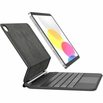 Belkin Connect Keyboard/Cover Case for 10.9" Apple iPad (10th Generation) Tablet - Anti-slip, Scratch Resistant - Faux Leather Exterior Material - 0.68" (17.20 mm) Height x 7.59" (192.80 mm) Width x 9.94" (252.60 mm) Depth NC IPAD 10TH GEN (FLOATING VER SION)