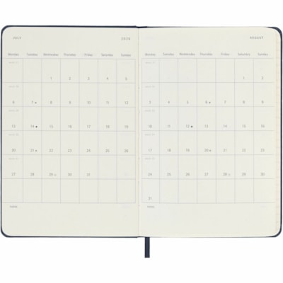 Moleskine Classic 12 Month 2026 Weekly Planner, Hard Cover, Pocket (3.5" x 5.5"), Sapphire - Moleskine Classic 12 Month 2026 Weekly Planner, Hard Cover, Pocket (3.5" x 5.5"), Sapph  