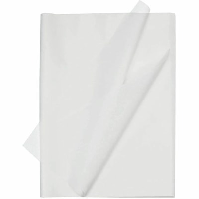 Papier de soie Gunther Mele, Blanc, 20pox30po, emb. De 480 - largeur de 20 po (508 mm) x longueur de 30 po (762 mm) - Recyclable - Papier - Blanc - 480 / emballage EMB. DE 480 FEUILLES 