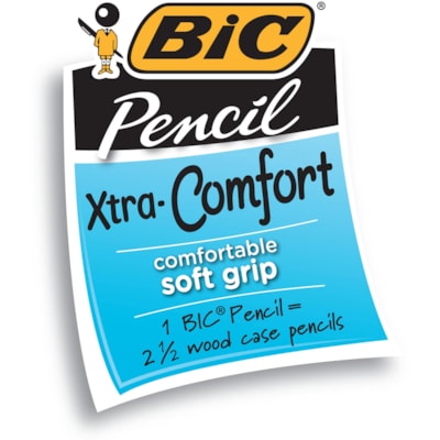 BIC Matic Grip Mechanical Pencils - 0.7 mm (0.03") Lead - Refillable - Assorted Barrel - 1 Dozen MECHANICAL PCL W/COLOURED GRIP 