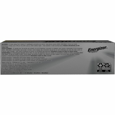 Energizer Industrial Battery - For Vending Machine, Office, Classroom, Electronics, Construction - AAA - 24 / Box NOT FOR RETAIL SALE 
