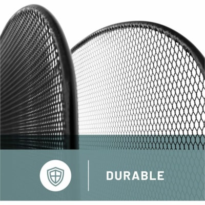 Safco - Organisateur de bureau Onyx 2 horizontal/6 vertical - 8 Compartiment(s) - hauteur de 13 po (330,20 mm) x largeur de 13,3 po (336,55 mm) x profondeur de 11,5 po (292,10 mm) - Bureau - Noir - Acier - 1 chaque  