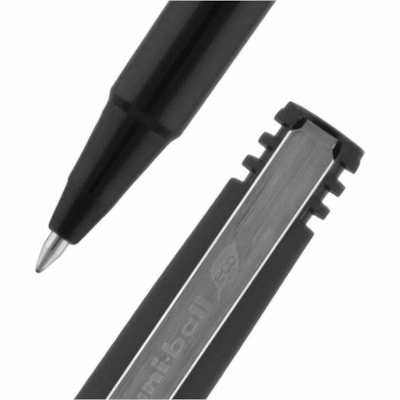 uniball(tm) - Stylos à bille roulante Roller(tm) - 0,7 mm (0,03 po) Fine Pointe de stylo - Ink Noir - Barrel Noir Acier inoxydable - 1 chaque STD 0 7MM CORPS & CAPUCHON PLASTIQUE NOIR JETABLE SANFORD