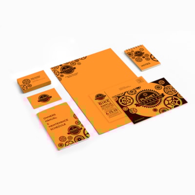 Astrobrights - Carton coloré - Cosmic Orange - format lettre - 8 1/2 po (215,90 mm) x 11 po (279,40 mm) - 65 lb (29483,50 g) Poids de Base - Lisse - Sans acide, Sans lignine, Résistants, Heavyweight - Orange cosmique - 250 / emballage FSC LASER INKJET GUARANTEED COSMIC ORANGE