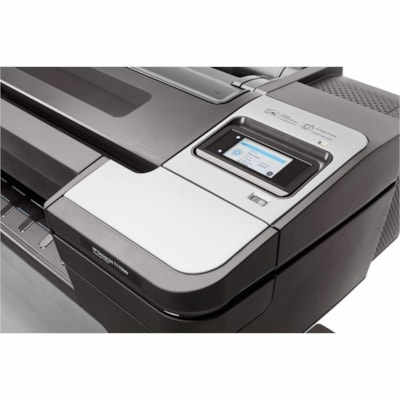HP Designjet T1700dr Inkjet Large Format Printer - 44.02" (1118 mm) Print Width - Color - 6 Color(s) - 26 Second Color Speed - 2400 x 1200 dpi - USB - Ethernet - Roll Paper, Cut Sheet, Bond Paper, Coated Paper, Heavyweight Paper, Super Heavyweight Plus Matte, Technical Paper, Translucent Bond, Clear  PLOT 