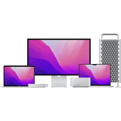 Apple - Moniteur LCD Studio 27 po Classe Webcam 5K - 27 po Visible - 5120 x 2880 - 1 milliard de couleurs - 600 cd/m² - Hauts-Parleurs  MNTR 