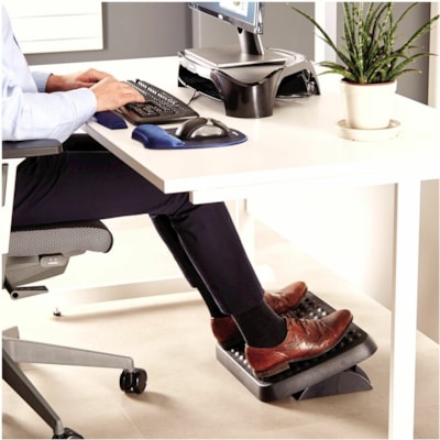 Fellowes Standard Foot Rest - Graphite - 1 Each  