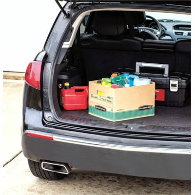 Bankers Box Recycled STOR/FILE File Storage Box - Internal Dimensions: 12" (304.80 mm) Width x 15" (381 mm) Depth x 10" (254 mm) Height - External Dimensions: 12.5" (317.50 mm) Width x 16.3" (412.75 mm) Depth x 10.3" (260.35 mm) Height - Media Size Supported: Letter, Legal - Lift-off Closure - Mediu LETTER AND LEGAL STORAGE 100% RECYCLED