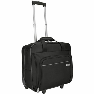 Targus Metro TBR003US Carrying Case (Roller) for 15.4" to 16" Notebook - Black  - Water Resistant - 1200D Polyester Body - Handle - 15.75" (400.05 mm) Height x 9" (228.60 mm) Width - 28 L Volume Capacity - 1 Each  CASE 