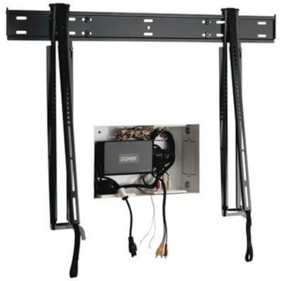 Chief Large Thinstall Fixed Display Wall Mount - For 42-86 Inch TVs - VESA Wall Mount - Black - Chief Thinstall Large Fixed TV Mount - For Displays 42-86" - Black STALL UNIVERSAL 