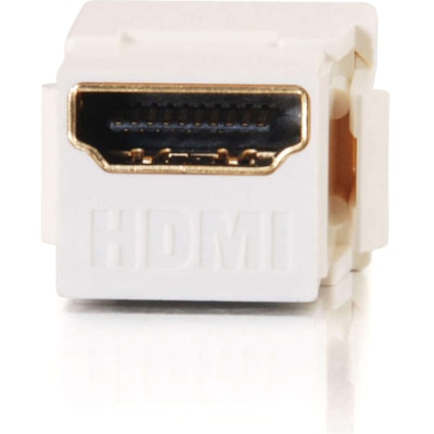 C2G Connecteur A/V - Blanc »te insertion module - blanc  feed-through attela