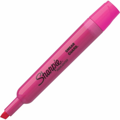 Sharpie - Fichiers rotatifs classiques ouverts - Pointe biseautée Pointe de marqueur - Ink Jaune, Orange, Rose, Bleu - 4 / emballage PORTE-MINE CLICKSTER GRATUIT PRÉEMBALLAGE 025720