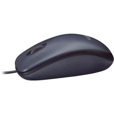 Logitech B100 Optical USB Mouse - Optical - Cable - Black - USB - 800 dpi - Scroll Wheel - 3 Button(s) - Symmetrical - 1 Each OPTICAL USB MOUSE 
