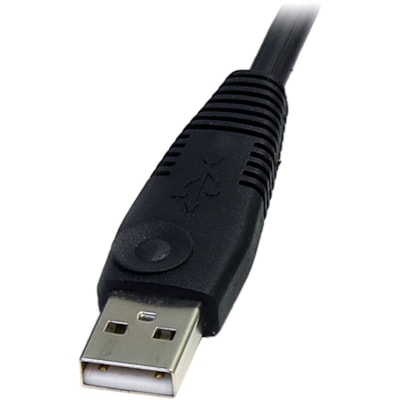 StarTech.com 6 ft 4-in-1 USB DisplayPort KVM Switch Cable - Connect high resolution DisplayPort® video, USB, and audio all in one cable  CABL 