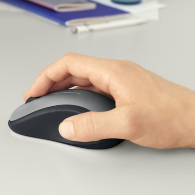 Logitech - Souris sans fil M310 - Optique - Sans fil - 32,81 pi (10000 mm) - Fréquence radio - 2,40 GHz - Argenté - USB - 1000 dpi - Roulettes avec frein - 3 Bouton(s) - Symétrique - 1 chaque LOGITECH 
