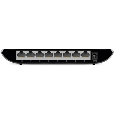 TP-Link TL-SG1008D 8-port Unmanaged Gigabit Switch - 8 Ports - Gigabit Ethernet - 10/100/1000Base-T - 2 Layer Supported - 4.60 W Power Consumption - Twisted Pair - Desktop, Wall Mountable  
