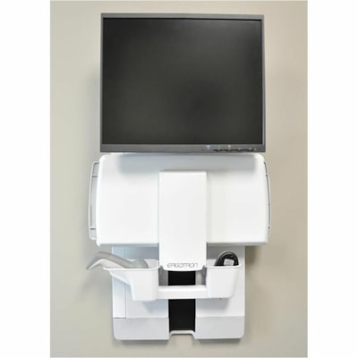 Ergotron StyleView 60-609-216 Lift for Flat Panel Display, Keyboard, Monitor - White - 24" Screen Support - 33 lb (14968.55 g) Load Capacity - 75 x 75, 100 x 100 - VESA Mount Compatible - Steel FT  PATIENT ROOM (WHITE) 