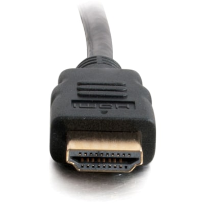 C2G 6.6ft High Speed HDMI Cable w/ Ethernet - Ultra HD - 4K 60Hz - M/M - 6.6 ft (2 m) HDMI A/V Cable for Audio/Video Device, Home Theater System - First End: 1 x HDMI 2.0 Digital Audio/Video - Male - Second End: 1 x HDMI 2.0 Digital Audio/Video - Male - Supports up to 4096 x 2160 - Black ULTRA HD - 6FT. 
