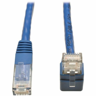 Tripp Lite N204-003-BL-UP Cat6 Network Cable - Category 6 for Network Device - 3ft - 1 x RJ-45 Male Network - 1 x RJ-45 Male Network - Blue isted Pair (UTP) - Male Left G ender - Male Right G