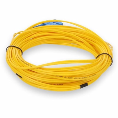AddOn 5m ST to SC Yellow OS2 Duplex OFNR (Riser-Rated) SMF Fiber Patch Cable - Fiber Optic for Network Device - 5m - 2 x ST Male Network - 2 x SC Male Network - Yellow  CABL 