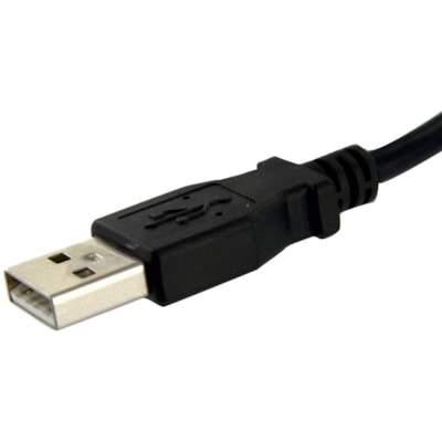 StarTech.com 3 ft Panel Mount USB Cable A to A - F/M - Add an external panel mount USB connection to a PC or faceplate - USB Female to Male Cable - Panel Mount USB Cable - Panel Mount USB Port - USB Panel Mount Adapter - Panel Mount USB Extension - 3 ft Panel Mount USB Cable A to A - F/M - 3 ft, 91   