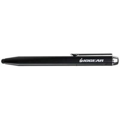 IOGEAR Accu-Tip Stylus for Tablets and Smartphones - 1 - Capacitive Touchscreen Type Supported - Rubber, Metal - Tablet, Smartphone Device Supported  