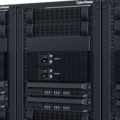 CyberPower OR2200LCDRT2U Smart App LCD UPS Systems - 120 VAC, NEMA 5-20P, 2U, Rack / Tower, 8 Outlets, LCD, PowerPanel® Business, $300000 CEG, 3YR Warranty er 2U - line-interactive - 120  VAC - 1320Watt - 20