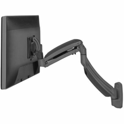 Chief Kontour K1W Dynamic Single Display Wall Mount - Adjustable Arm - For 10-38 Inch Monitors - Black - Height Adjustable - 1 Display(s) Supported - 10" to 30" Screen Support - 25 lb (11339.81 g) Load Capacity - 75 x 75, 100 x 100 - VESA Mount Compatible - Aluminum mic Wall Mount  1 Monitor 