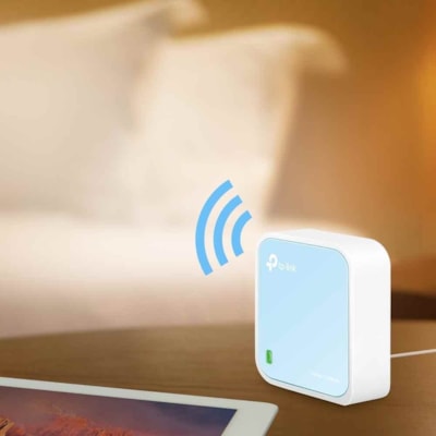 TP-Link TL-WR802N Wi-Fi 4 IEEE 802.11n Ethernet Wireless Router - Single Band - 2.40 GHz ISM Band - 2 x Antenna(2 x Internal) - 37.50 MB/s Wireless Speed - 1 x Broadband Port - USB - Fast Ethernet - Desktop  WRLS 