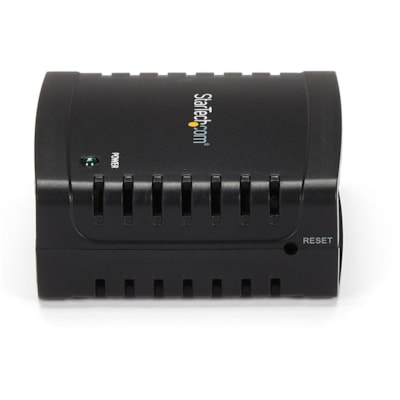 StarTech.com 10/100Mbps Ethernet to USB 2.0 Network LPR Print Server - USB Print Server with 10Base-T/100Base-TX Auto-sensing - Share a standard USB printer with multiple users over an Ethernet network - 10/100Mbps Ethernet to USB 2.0 network LPR print server - USB 10/100 Mbps print server / network  
