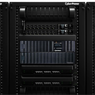 CyberPower UPS Systems OL1500RTXL2UN Smart App Online -  Capacity: 1500 VA / 1350 W - CyberPower OL1500RTXL2UN 1.5KVA Online UPS 2U sine wave LCD 100-125V RMCARD205 RT 3YR WTY er - Double Conversion - 100 1 10  115 120  125 V+/