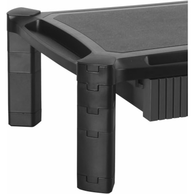StarTech.com Adjustable Monitor Riser, Large, Drawer, Monitors up to 32" (22lb/10kg), Adjustable Height, Desk Monitor Stand - Free up desk space and work in greater comfort w/ this adjustable monitor stand - Monitor Riser - Drawer - Height Adjustable - Computer Monitor Riser Stand for Desk - Support  STND 