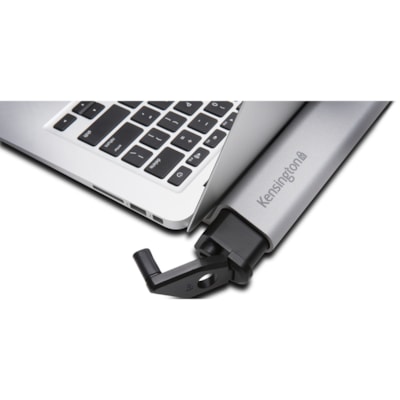 Kensington MicroSaver 2.0 Laptop Locking Station - for Security, Notebook - Brushed Aluminum - 1 Each NON-INVASIVE LOCKING DEVICE LAPTOPS/CHROME BOOKS 11 -15.6